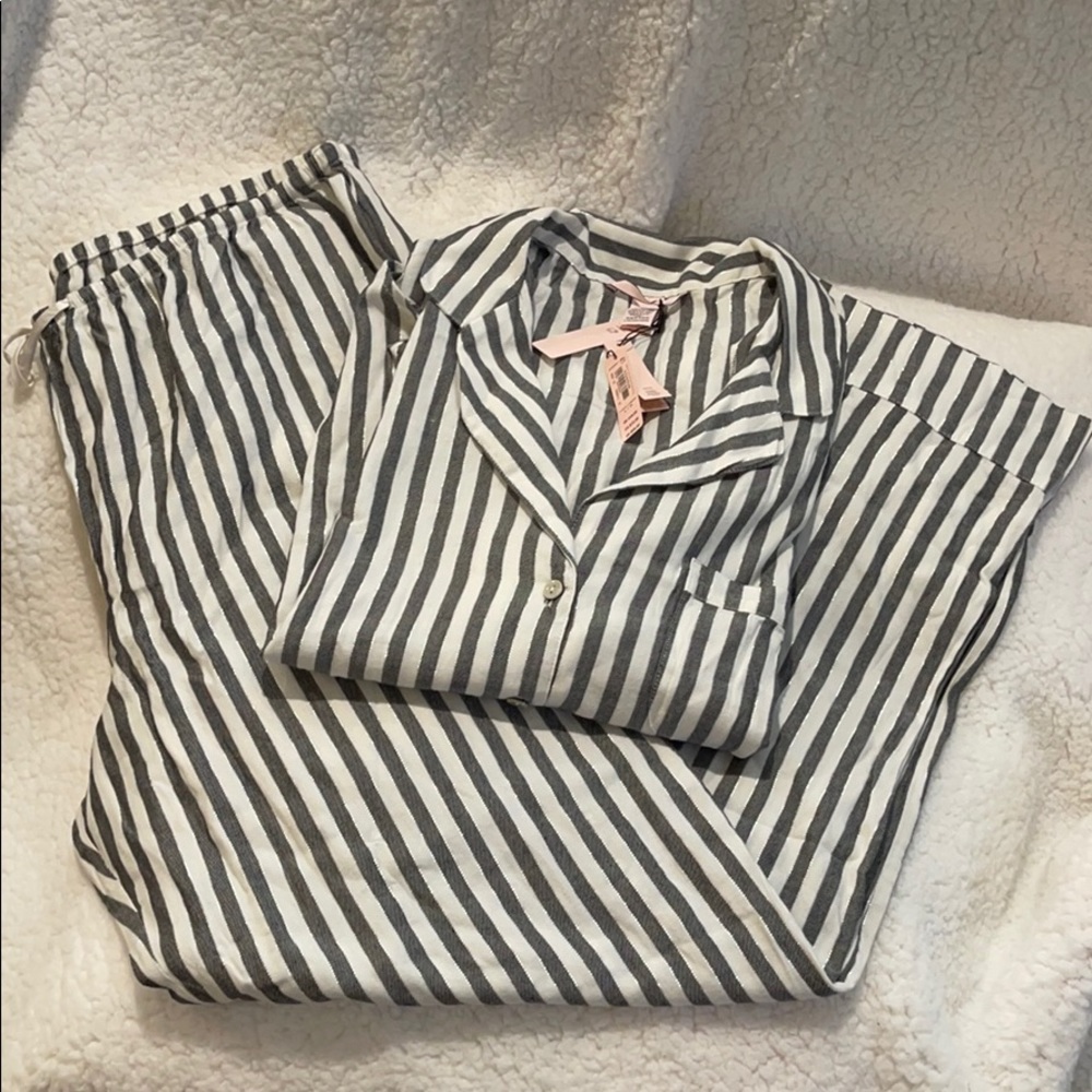 Victoria’s Secret Long cotton Pajama Set